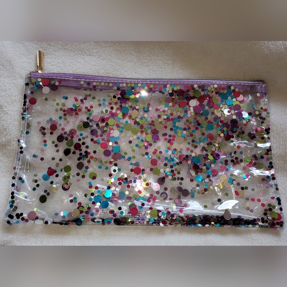 NEW Real Techniques Shimmer & Shine Makeup Brush Bag Pouch Travel - Picture 8 of 12